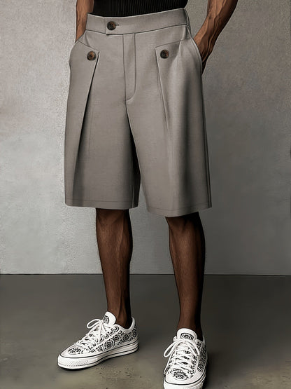 Newman Tailored Pleated Shorts_7