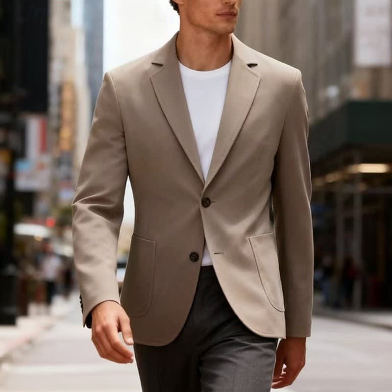 Faulkner Patch Pocket Single Breasted Blazer