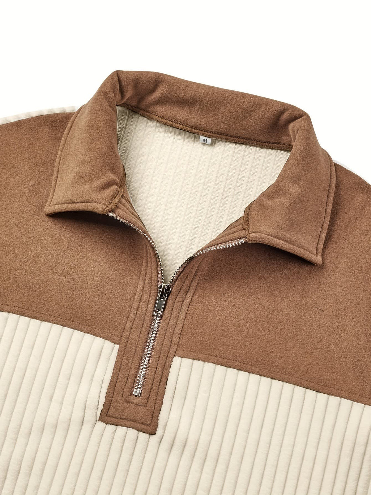 Halstead Contrast Panel Quarter Zip Pullover