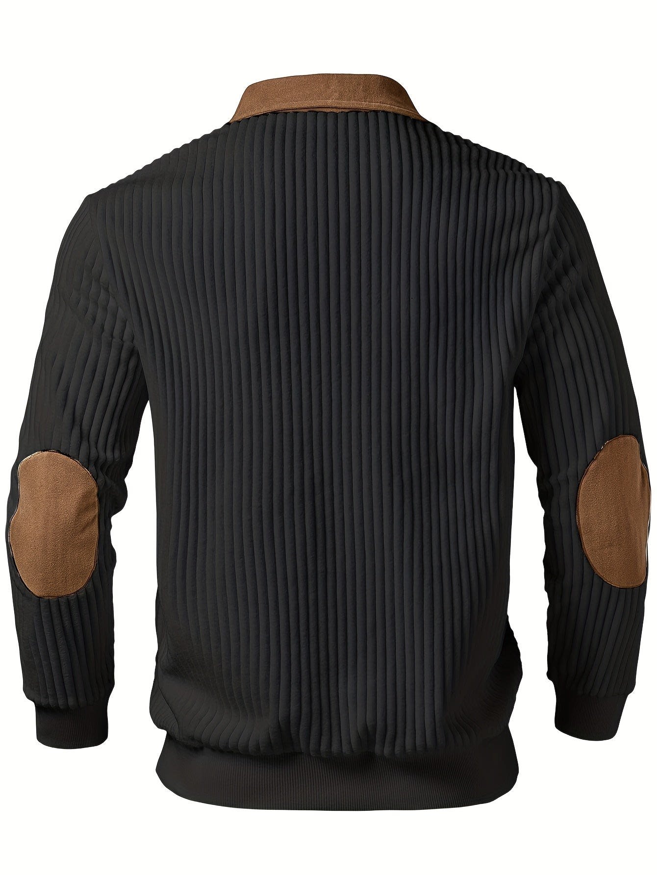 Halstead Contrast Panel Quarter Zip Pullover_15