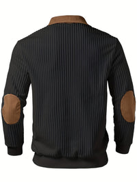 Halstead Contrast Panel Quarter Zip Pullover