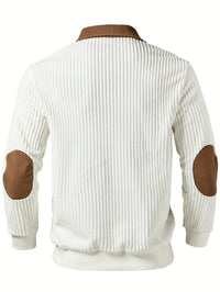 Halstead Contrast Panel Quarter Zip Pullover
