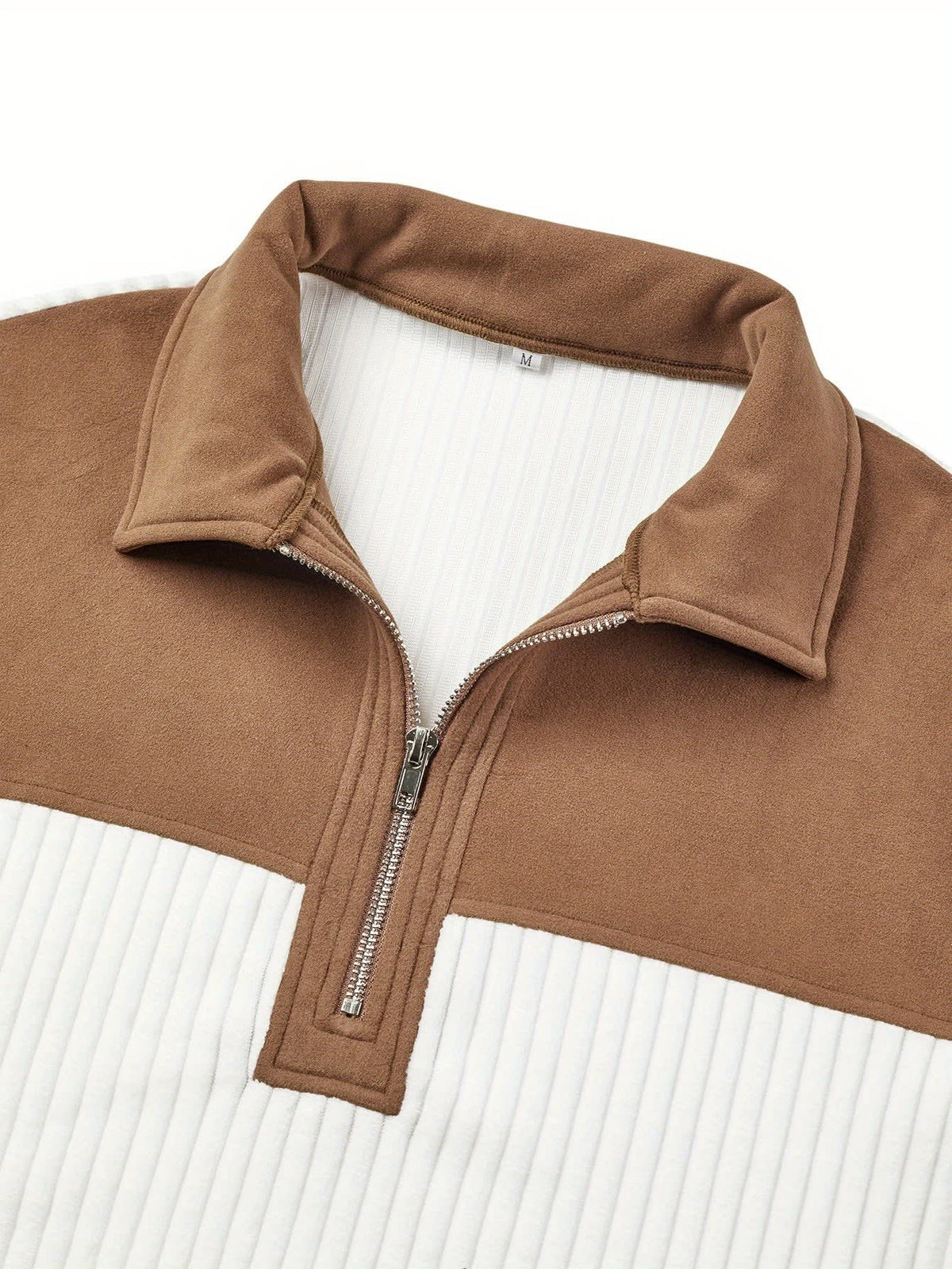 Halstead Contrast Panel Quarter Zip Pullover