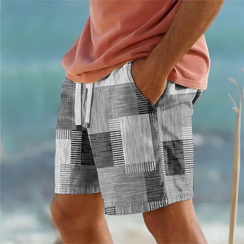 Berkeley Patchwork Print Board Shorts
