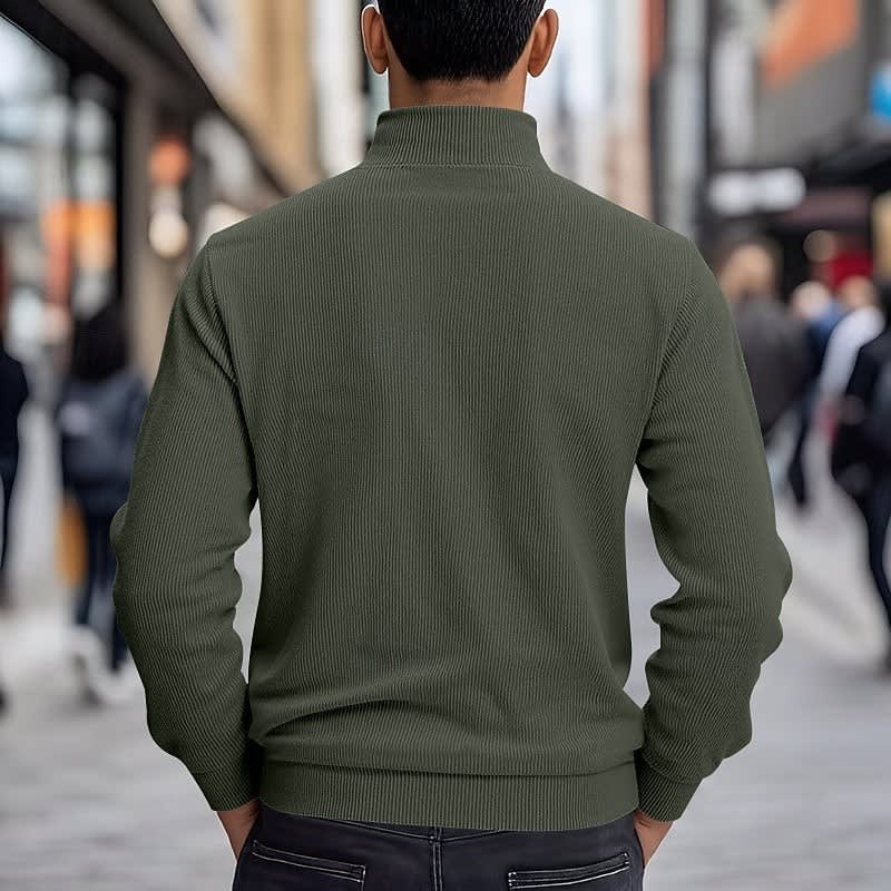 Evander Corduroy Button Front Overshirt