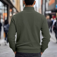 Evander Corduroy Button Front Overshirt
