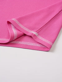 Langley Waffle Knit Short Sleeve Henley