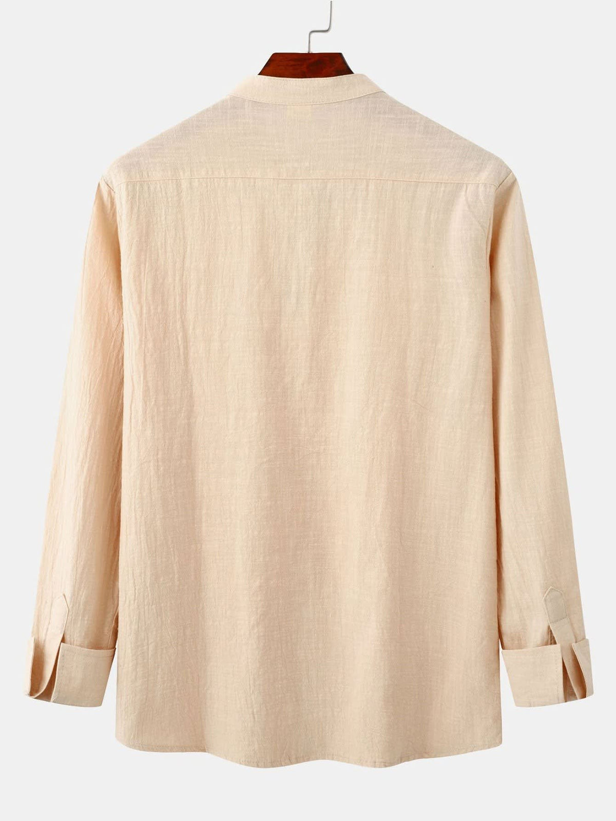 Dover Linen Blend Long Sleeve Two Piece Set_10