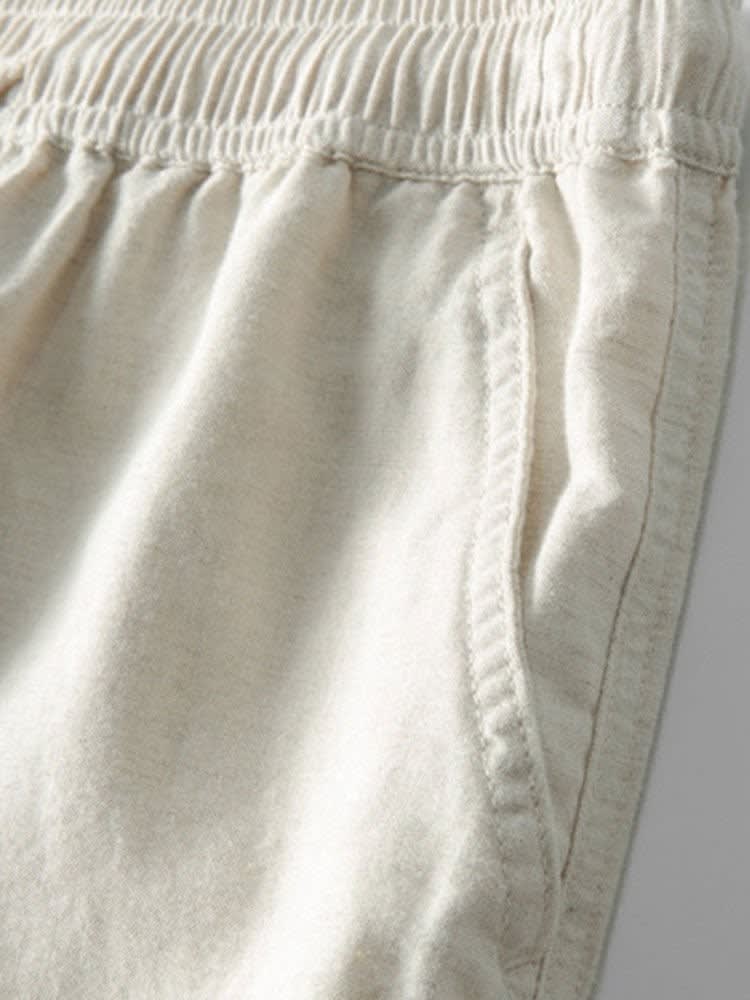 Dover Linen Blend Long Sleeve Two Piece Set_4