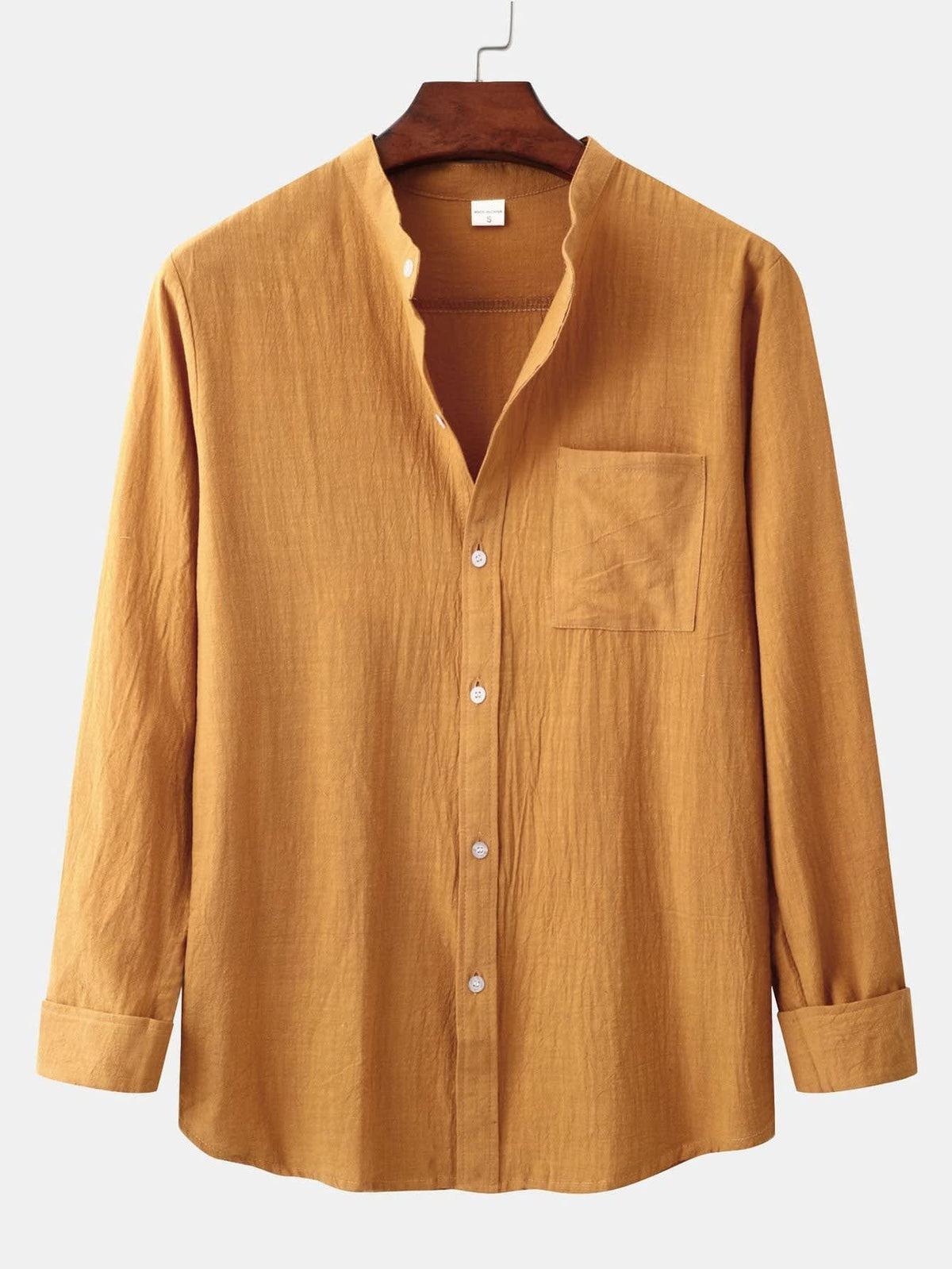 Dover Linen Blend Long Sleeve Two Piece Set