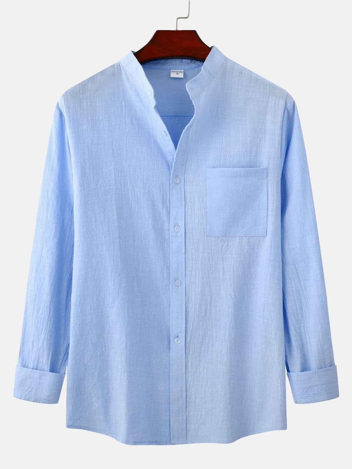 Dover Linen Blend Long Sleeve Two Piece Set_9