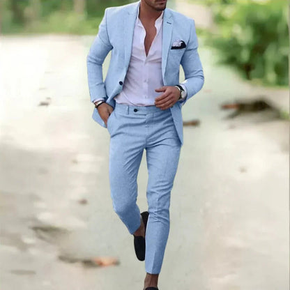 Pascal Slim Fit Two Piece Suit_5