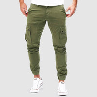 Saxon Cotton Blend Cargo Joggers