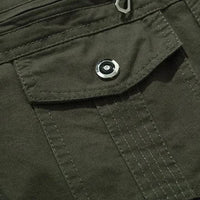 Elvin Multi Pocket Cotton Bomber Jacket