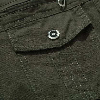 Elvin Multi Pocket Cotton Bomber Jacket_11