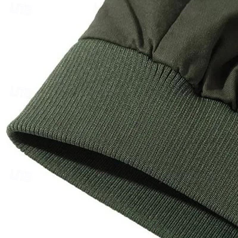 Elvin Multi Pocket Cotton Bomber Jacket