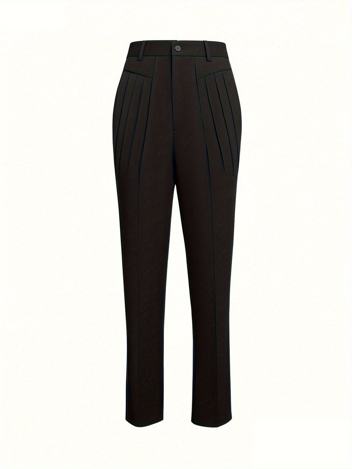 Hogan Pleated Front Tapered Trousers