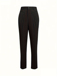 Hogan Pleated Front Tapered Trousers
