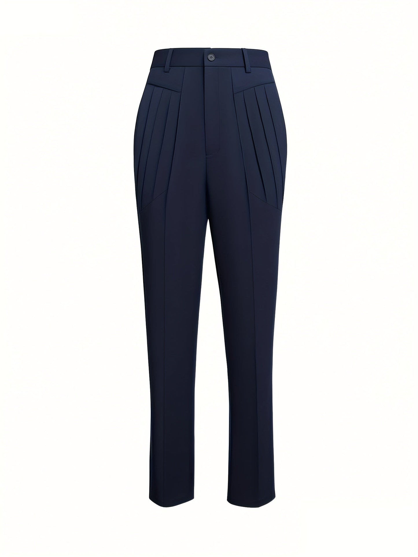 Hogan Pleated Front Tapered Trousers_18