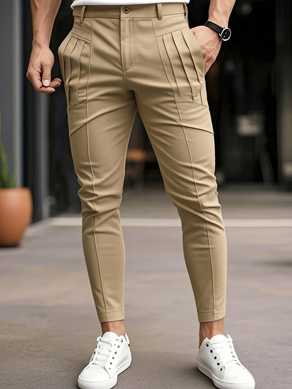 Hogan Pleated Front Tapered Trousers_4