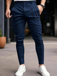 Hogan Pleated Front Tapered Trousers