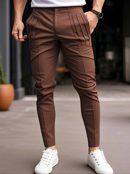 Hogan Pleated Front Tapered Trousers_6