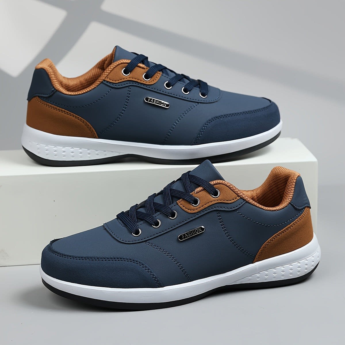 Morley Two Tone Lace Up Sneakers