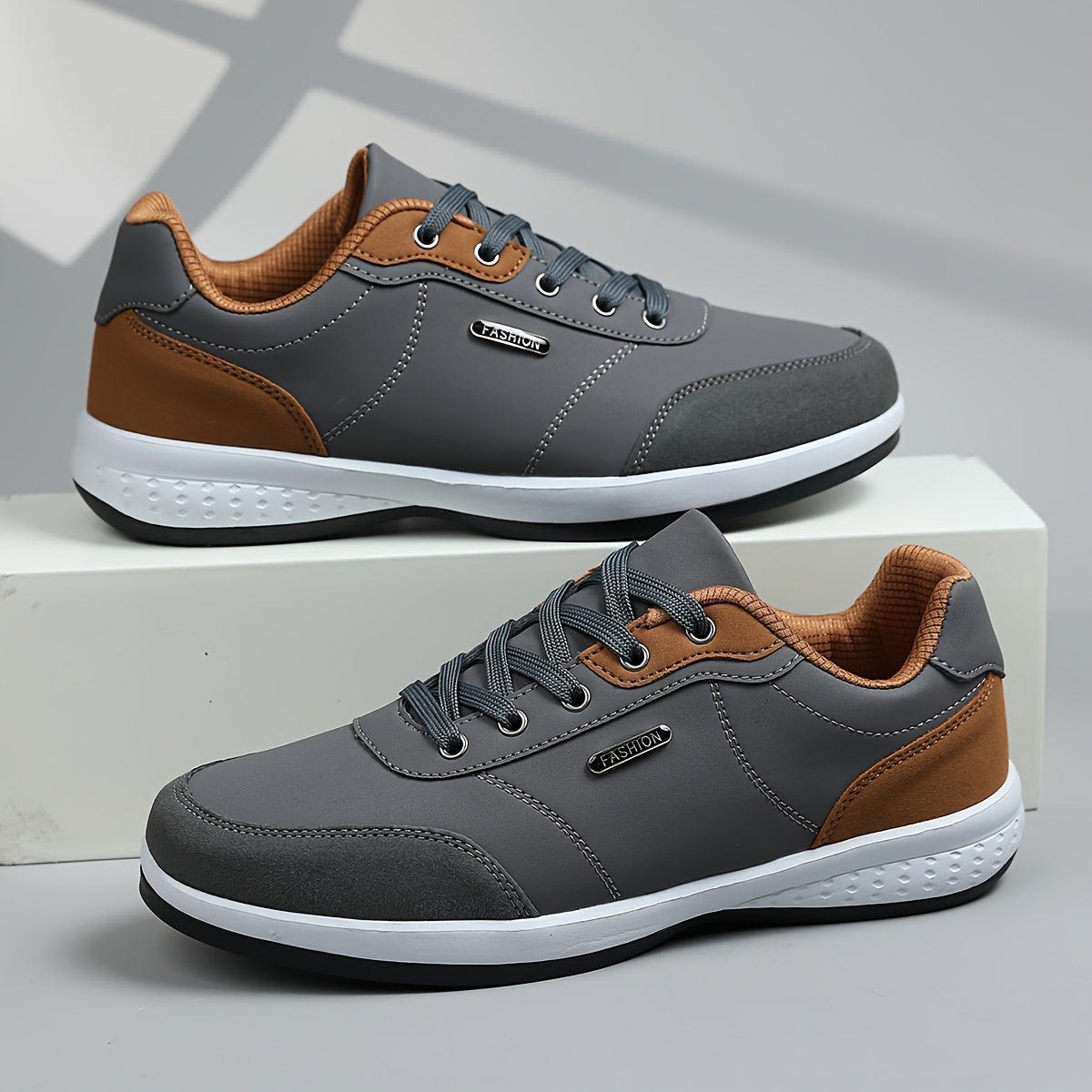 Morley Two Tone Lace Up Sneakers