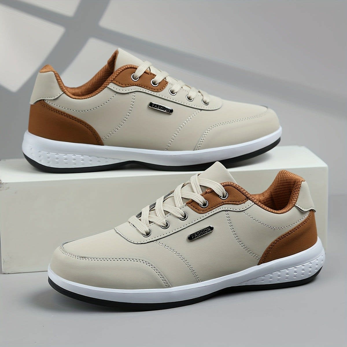 Morley Two Tone Lace Up Sneakers