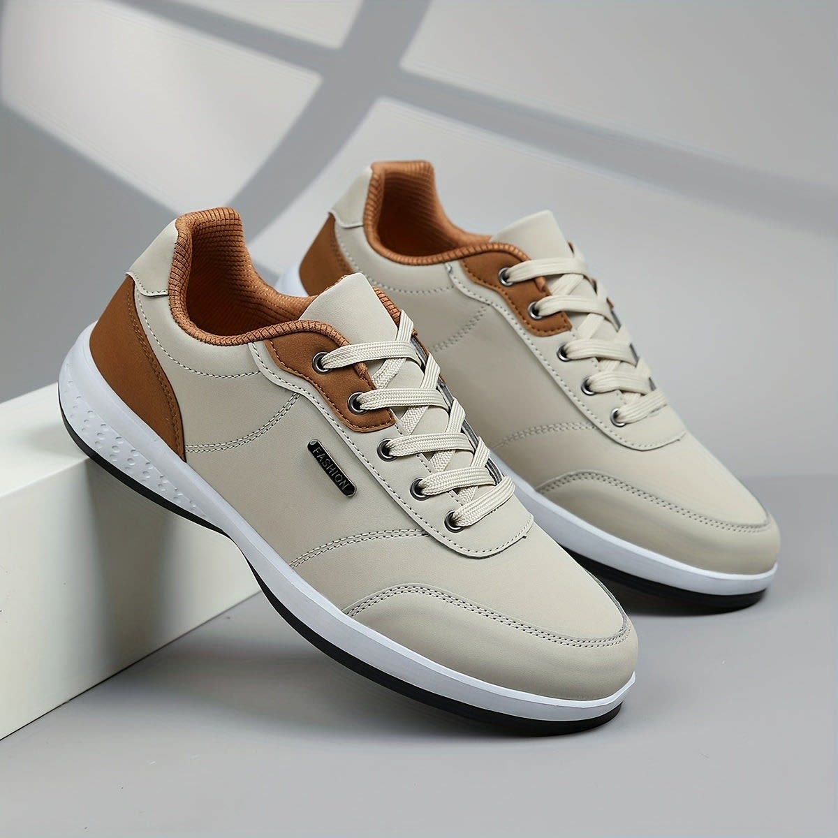 Morley Two Tone Lace Up Sneakers