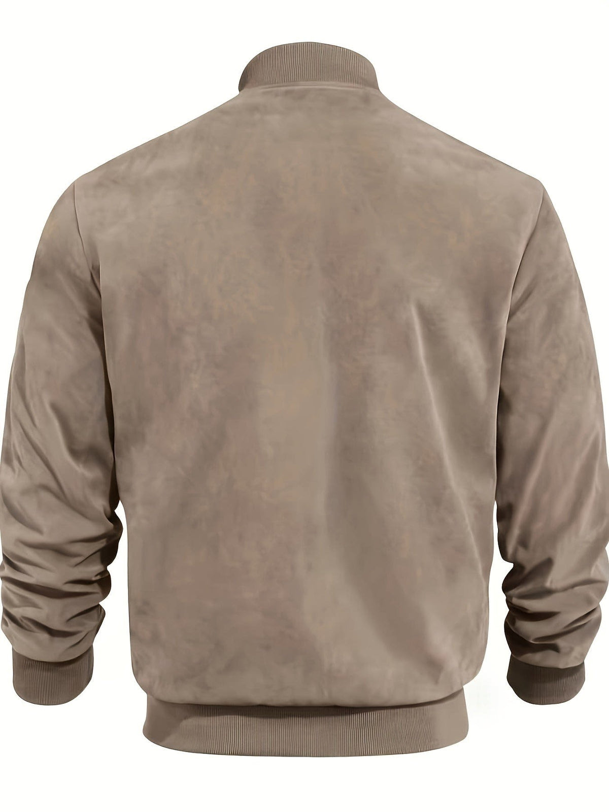 Geoffrey Lightweight Ribbed Trim Zip Jacket