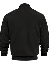 Geoffrey Lightweight Ribbed Trim Zip Jacket