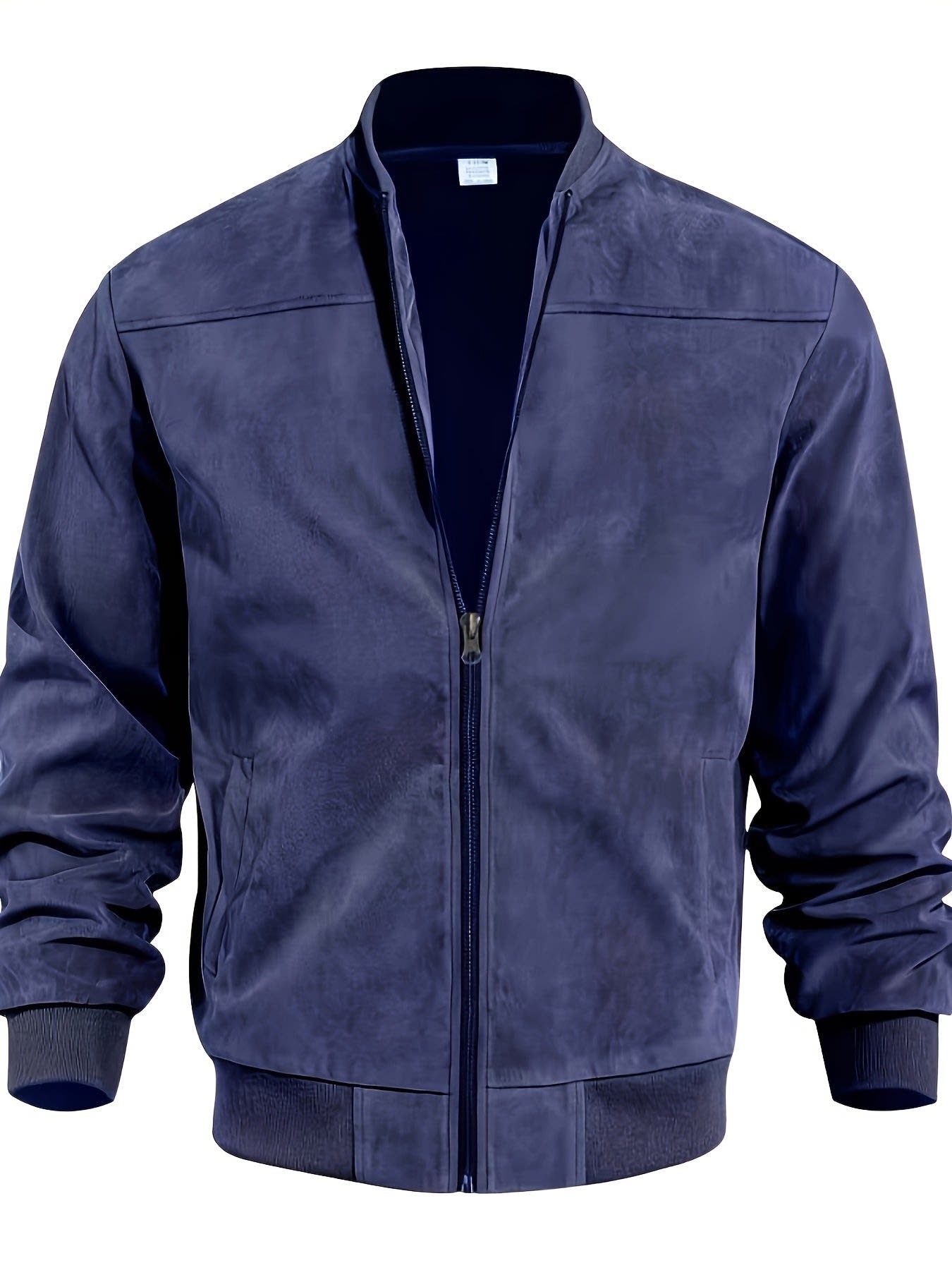 Geoffrey Lightweight Ribbed Trim Zip Jacket_21