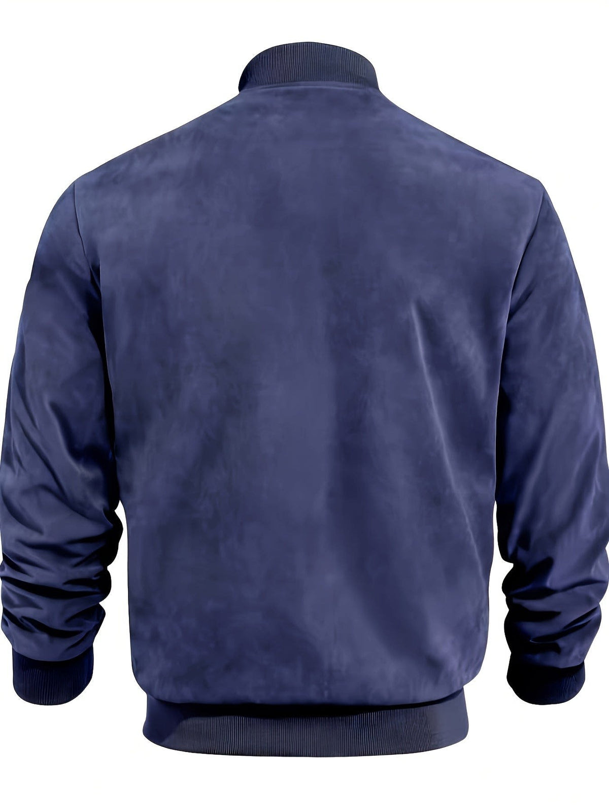 Geoffrey Lightweight Ribbed Trim Zip Jacket