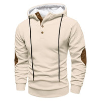 Ross Textured Knit Hooded Sweater