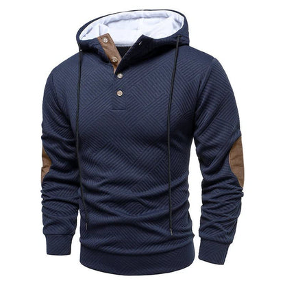Ross Textured Knit Hooded Sweater_4