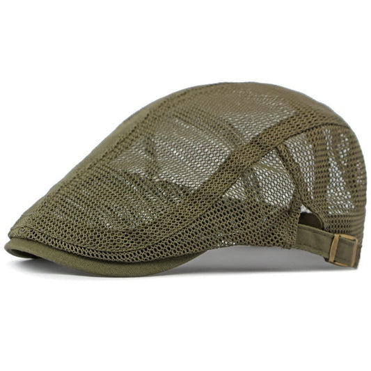 Baxter Open Mesh Flat Cap_1