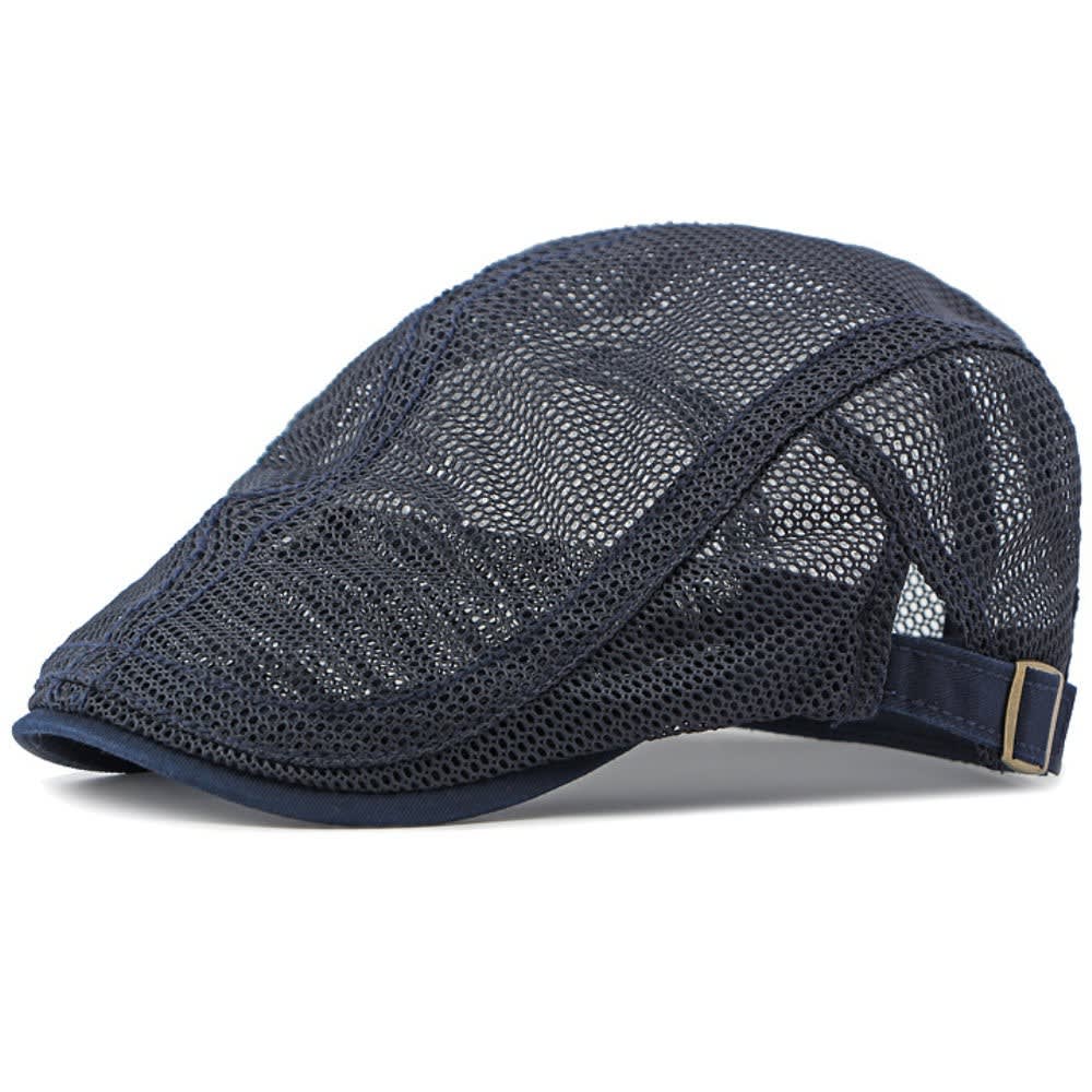 Baxter Open Mesh Flat Cap