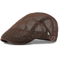 Baxter Open Mesh Flat Cap