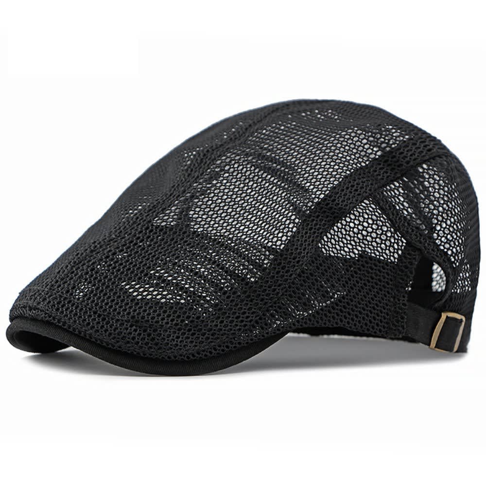 Baxter Open Mesh Flat Cap