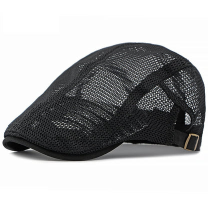 Baxter Open Mesh Flat Cap_4