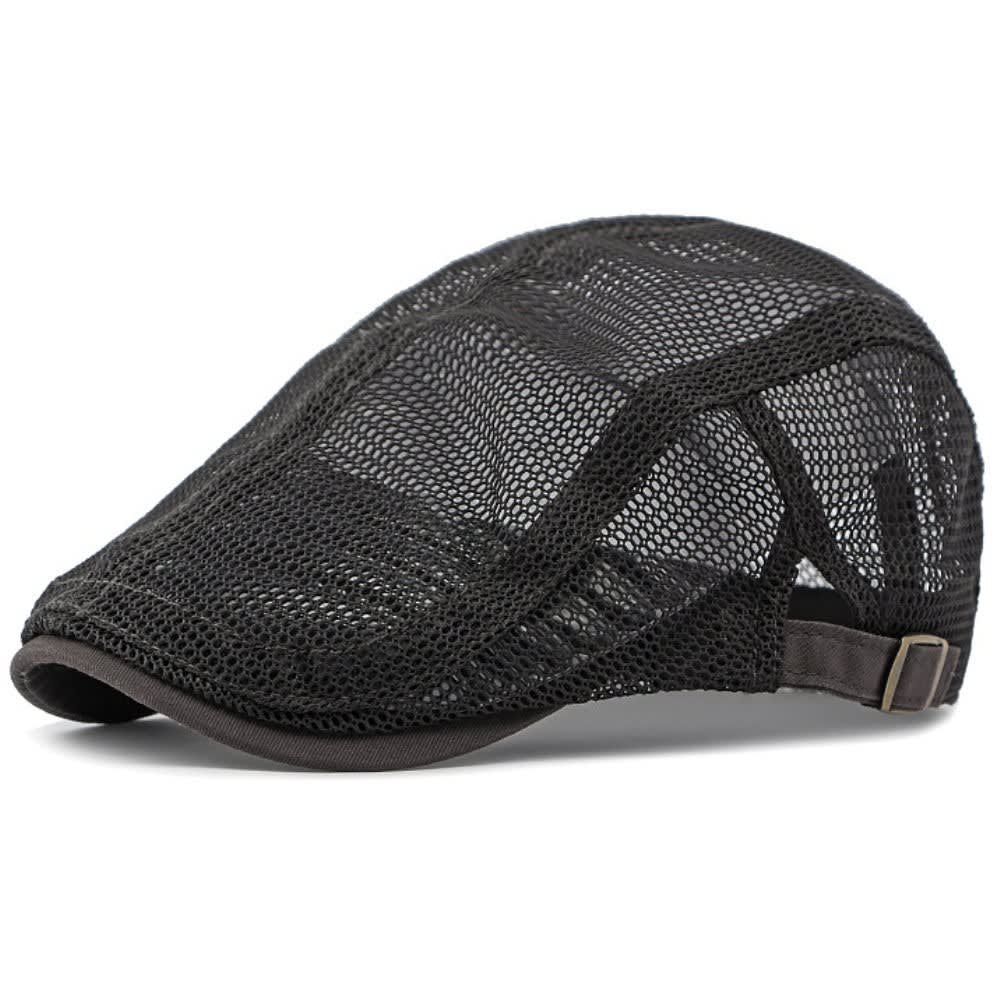 Baxter Open Mesh Flat Cap