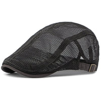 Baxter Open Mesh Flat Cap