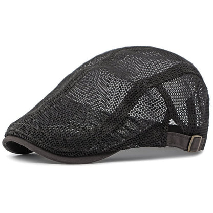 Baxter Open Mesh Flat Cap_5