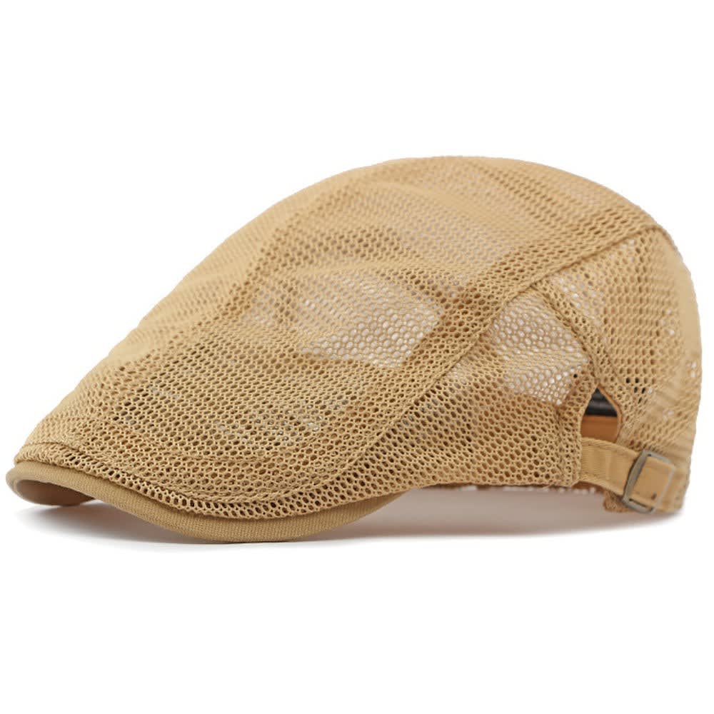 Baxter Open Mesh Flat Cap