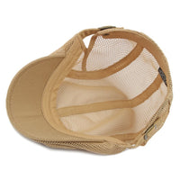 Baxter Open Mesh Flat Cap
