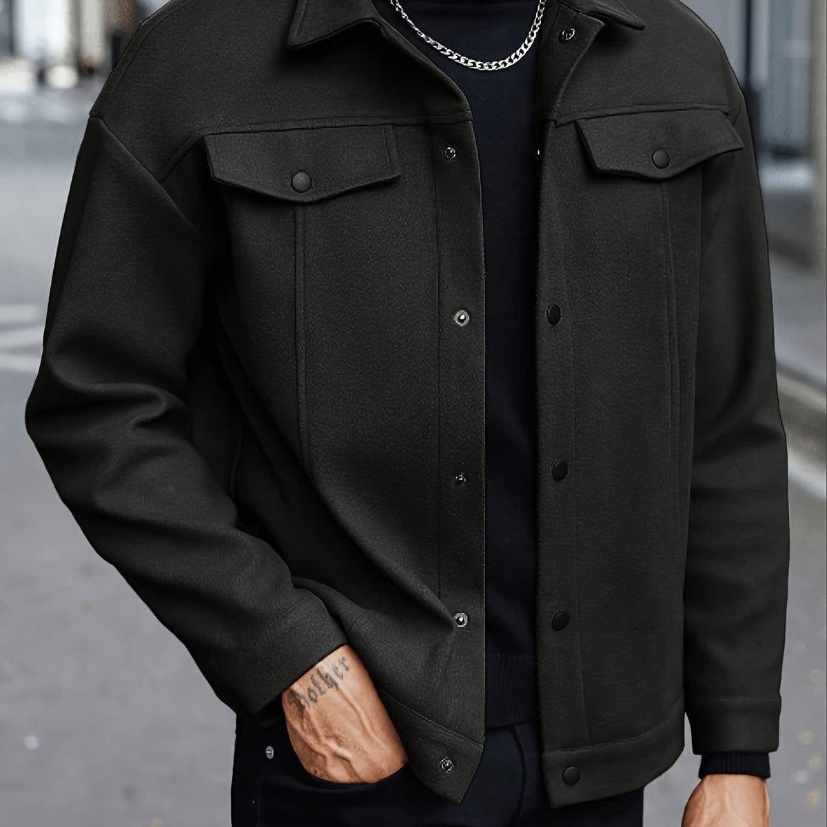 Dolan Snap Front Trucker Jacket