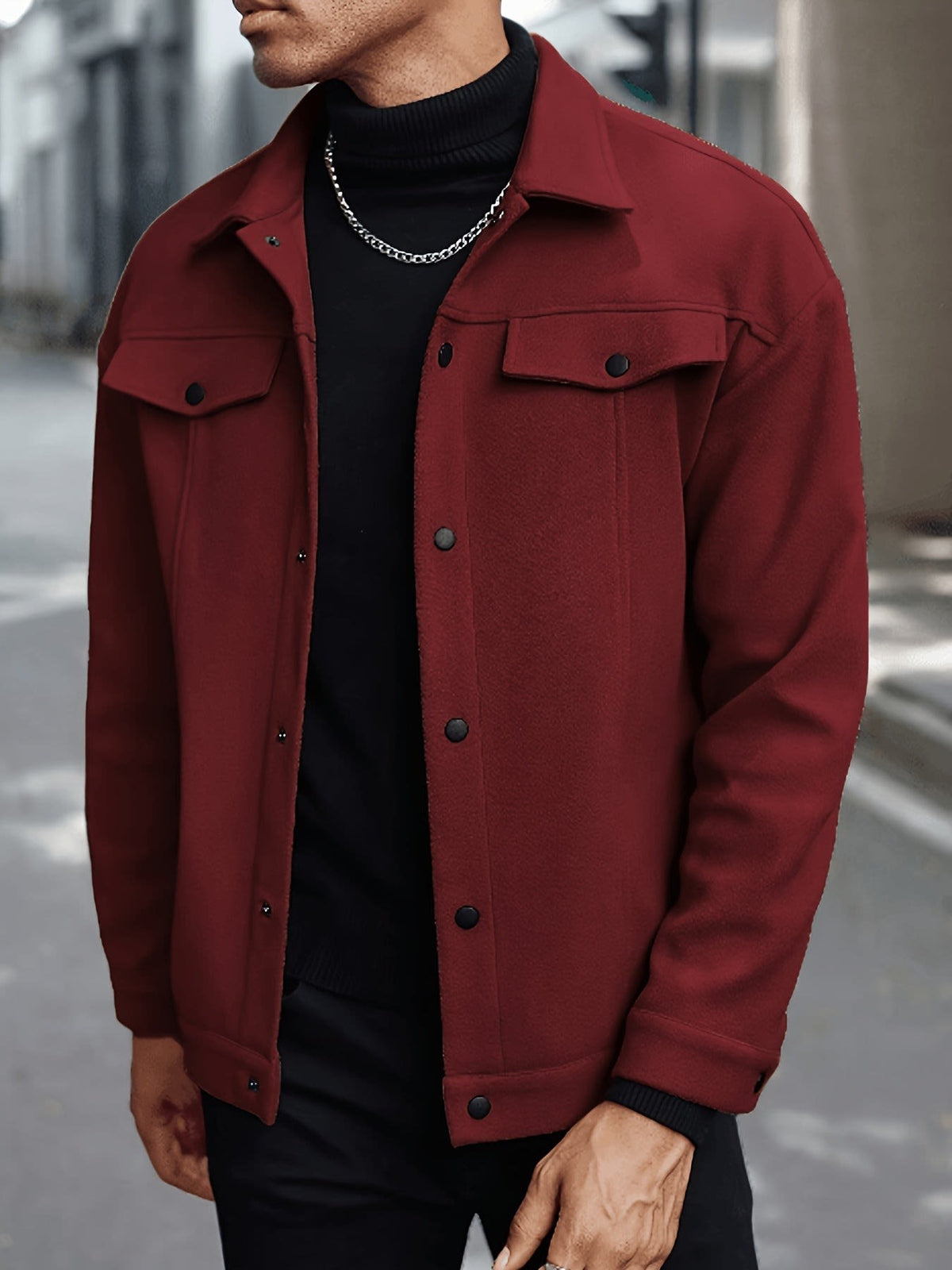 Dolan Snap Front Trucker Jacket