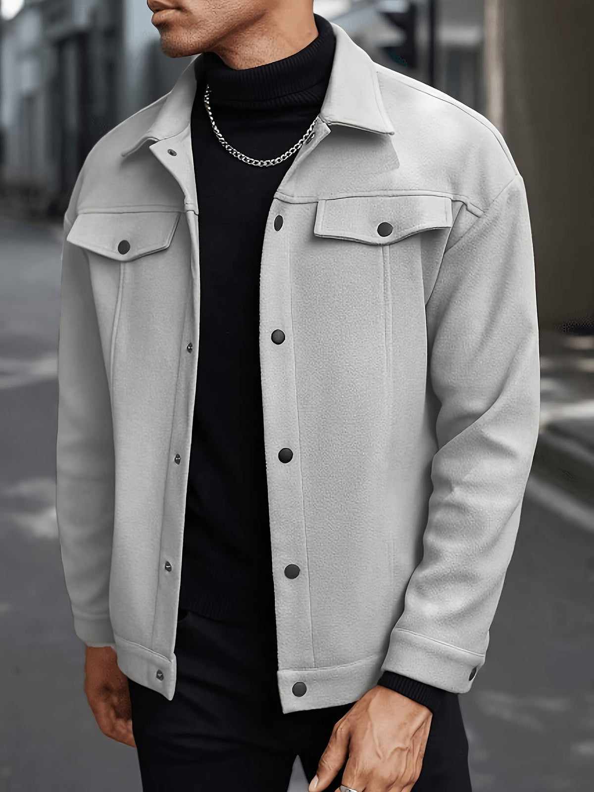 Dolan Snap Front Trucker Jacket