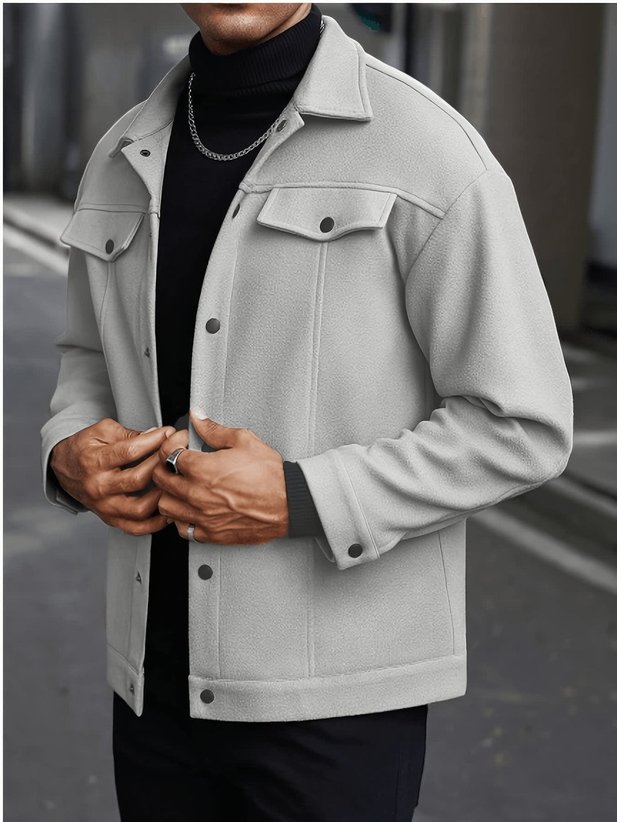Dolan Snap Front Trucker Jacket